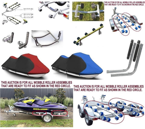 Jet Ski Rollers Assembly