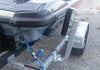 JET SKI TRAILER HEAVY DUTY GUIDE ON WITH 2 X 300MM SIDE  ROLLERS , PAIR GUIDE.