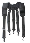 TOOLS BELT- HEAVY DUTY SUSPENDER WITH 5 X HEAVY DUTY LEATHER LOOP.