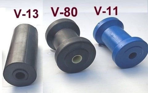 Keel Rollers For Boat Trailer --110mm Or 150mm Or 162mm Rubber Rollers