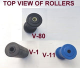 Keel Rollers For Boat Trailer --110mm Or 150mm Or 162mm Rubber Rollers