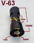 KEEL- POLYURETHANE ROLLERS -150MM TO 155MM WITH 'C' BRACKET FOR BOAT TRAILERS