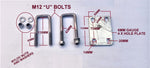 WOBBLY ROLLER ASSEMBLY-PENDULUM TYPE WITH ARM FOR BOAT TRAILERS