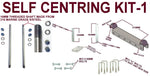 SELF CENTRING KIT -1 OR KIT-2, FOR 'V' SHAPE TRAILER WITH POLYETHYLENE ROLLER & 16MM SHAFT