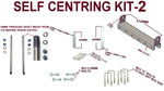 SELF CENTRING KIT -1 OR KIT-2, FOR 'V' SHAPE TRAILER WITH POLYETHYLENE ROLLER & 16MM SHAFT