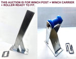 WINCH POST(100MM X 100MM) + WINCH CARRIER + SNUB FOR BOAT TRAILERS FOR MEDIUM TO LARHE BOATS.