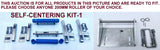 SELF CENTRING KIT -1 OR KIT-2, FOR 'V' SHAPE TRAILER WITH POLYETHYLENE ROLLER & 16MM SHAFT