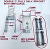 JET SKI  WOBBLE ROLLER ASSEMBLY- WITH DOUBLE ‘C’ BRACKET.