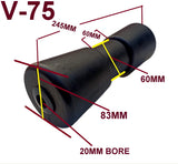 POLYURETHANE & RUBBER ROLLERS FOR BOAT TRAILERS WITH 20MM BORE