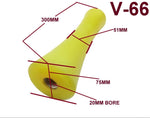 300MM POLYURETHANE KEEL ROLLER FOR BOAT TRAILERS SUITABLE FOR 19MM SHAFT