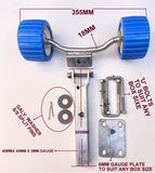 QUAD SUPER HEAVY DUTY WOBBLE SET X 6 + DUAL WOBBLE SET X 2 FOR BOAT TRAILER.