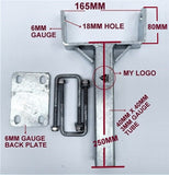 KEEL ROLLER POLYURETHANE -150MM TO 160MM WITH 'T' BRACKET FOR BOAT TRAILERS