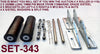 KEEL ROLLER POLYURATHANE + 3 HOLE BRACKET + 19MM SHAFT FOR BOAT TRAILERS