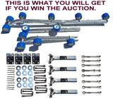 JET SKI ROLLER ASSEMBLY-1820MM LONG WITH UPRIGHT MOUNTING BRACKETS