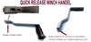 WINCH POST-525MM TALL (70MM X 70MM) + CARRIER + WINCH(3000LBS) FOR BOAT TRAILERS