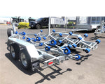 QUAD SUPER HEAVY DUTY WOBBLE SET X 6 + DUAL WOBBLE SET X 2 FOR BOAT TRAILER.