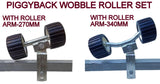 WOBBLE ROLLER SUPER HEAVY DUTY SETS PIGGYBACK MOUNTING FOR BOAT TRAILERS