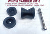 WINCH POST-525MM TALL (70MM X 70MM) + CARRIER + WINCH(3000LBS) FOR BOAT TRAILERS
