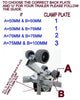 4 Hole Wobble Roller Clamp Plate With M10 x U Bolt for boat Trailers