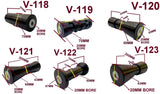 KEEL ROLLER WITH 'T' BRACKET + 19MM SHAFT & "U" BOLTS FOR BOAT TRAILERS.