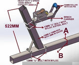 WINCH POST-525MM TALL  FOR BOAT TRAILERS