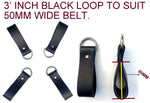 CARPENTER’S HEAVY DUTY NYLON SLIDE & SWAP ON BELT FOR 33" TO 45" INCH WITH NYLON LOOPS.