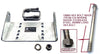 KEEL ROLLER SUPER HEAVY DUTY BRACKET+POLYURETHINE ROLLERS+END CAPS +16MM OR 19MM SHAFTS FOR BOATTRAILERS