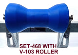 KEEL ROLLER JUMBO SIZE POLYURETHANE  & POLYETHYLENE ROLLER - NON MARKING