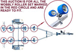 WOBBLE SETS -SUPER HEAVY DUTY FOR BOAT TRAILER FRAMEWORK X 8