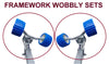 WOBBLE SETS -SUPER HEAVY DUTY FOR BOAT TRAILER FRAMEWORK X 8