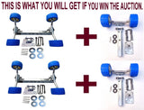 WOBBLE ASSEMBLY - SUPER HEAVY DUTY-2 X QUAD + 2 X DUAL FOR BOAT TRAILERS