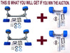WOBBLE ASSEMBLY - SUPER HEAVY DUTY-2 X QUAD + 2 X DUAL FOR BOAT TRAILERS