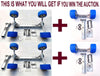 WOBBLE ASSEMBLY - SUPER HEAVY DUTY-2 X QUAD + 2 X DUAL FOR BOAT TRAILERS