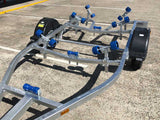 WOBBLE ROLLER DUAL ASSEMBLY WITH ROLLER ARM FOR BOAT TRAILERS X 6