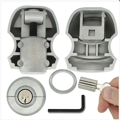 TRAILER COUPLING LOCK FOR 50MM TOW BALL.