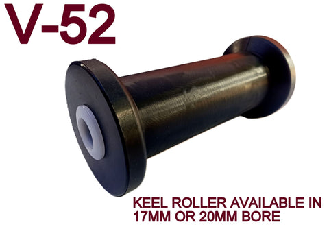 KEEL ROLLERS- 190MM TO SUIT 16MM OR 19MM SHAFT.