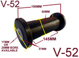 KEEL ROLLERS- 190MM TO SUIT 16MM OR 19MM SHAFT.
