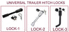 TRAILER HITCH LOCK PIN FOR 2’INCH & 2 ½’ INCH HITCH RECEIVER