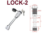 TRAILER HITCH LOCK PIN FOR 2’INCH & 2 ½’ INCH HITCH RECEIVER