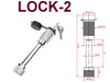 TRAILER HITCH LOCK PIN FOR 2’INCH & 2 ½’ INCH HITCH RECEIVER