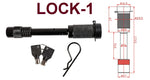 TRAILER HITCH LOCK PIN FOR 2’INCH & 2 ½’ INCH HITCH RECEIVER