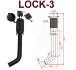 TRAILER HITCH LOCK PIN FOR 2’INCH & 2 ½’ INCH HITCH RECEIVER