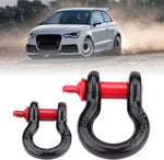 D-RING SHANK x 2 FOR BOATS TRAILERS/UTV/ATV VEHICLES-HEAVY DUTY 2TON