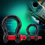 D-RING SHANK x 2 FOR BOATS TRAILERS/UTV/ATV VEHICLES-HEAVY DUTY 2TON