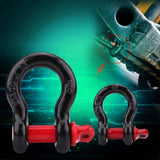 D-RING SHANK x 2 FOR BOATS TRAILERS/UTV/ATV VEHICLES-HEAVY DUTY 2TON