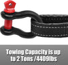 D-RING SHANK x 2 FOR BOATS TRAILERS/UTV/ATV VEHICLES-HEAVY DUTY 2TON