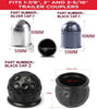 TOWBALL COVER TO SUIT 50MM, 1 7/8' & 2' COUPLING