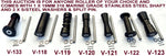 KEEL ROLLER POLYURETHANE WITH 19MM SHAFT.