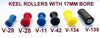 114mm to 108mm Keel Boat Trailer Rollers