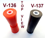 BOAT KEEL ROLLERS FOR TRAILER